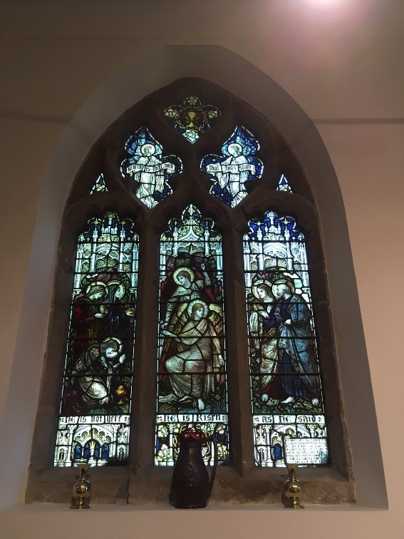 14th Century Stained Glass Window