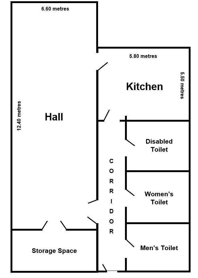 Parish Hall Floorplan